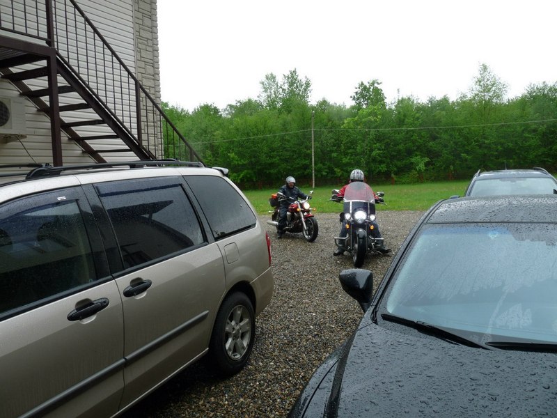 28 приезд байкера